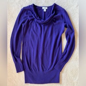 Loft Purple Sweater Size XS